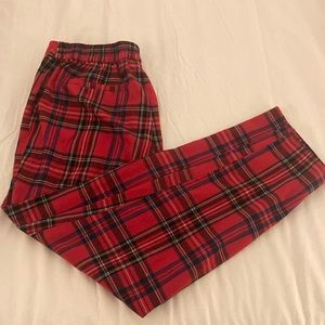 Chaps red pajama pants